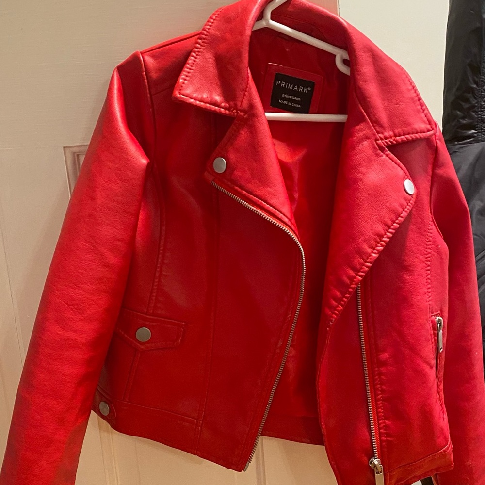 Primark Kids Red Jacket Size 8/9